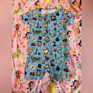 Little Crown’s & Capes Alice In Wonderland Tea Party Shorty 3T NWOT